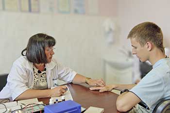 Татьяна Горина - работа с пациентом